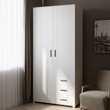 Шкаф прямой с ящиками Эверест Бриз ШП-4 нимфея альба (DTM-2453)