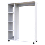 Гардеробная стойка Doros Д1 100х41,6х129,4 см Белый (DRS-011415)