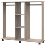 Гардеробная стойка Doros Д3 130х40,1х121 см Дуб сонома (DRS-011425)