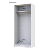 Прихожая Doros Alice и шкаф Promo Белый (DRS-011385)