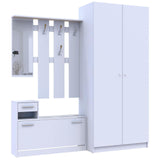 Прихожая Doros Alice и шкаф Promo Белый (DRS-011385)
