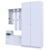 Прихожая Doros Alice и шкаф Promo Белый (DRS-011385)