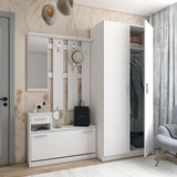 Прихожая Doros Alice и шкаф Promo Белый (DRS-011385)