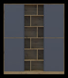 Шкаф для одежды Doros Морган Дуб Артизан/Графит ДСП 180х38.5х210 DRS-011611 (42001256)