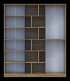 Шкаф для одежды Doros Морган Дуб Артизан/Графит ДСП 180х38.5х210 DRS-011611 (42001256)