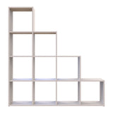 Стеллаж Doros Степь 4х4 Кашемир открытый 136.2х28.8х140.7 DRS-011771 (41516168)