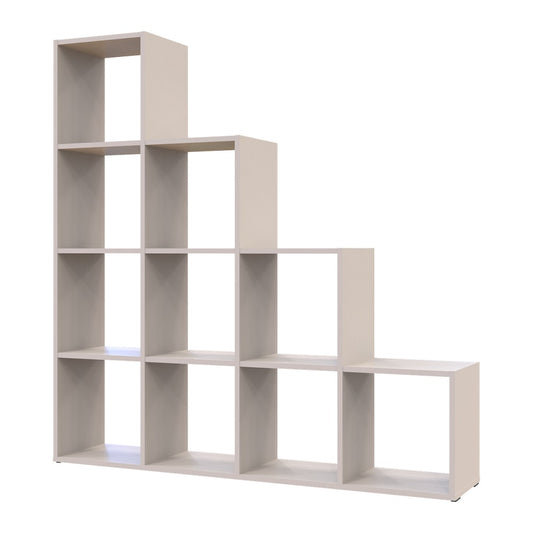 Стеллаж Doros Степь 4х4 Кашемир открытый 136.2х28.8х140.7 DRS-011771 (41516168)