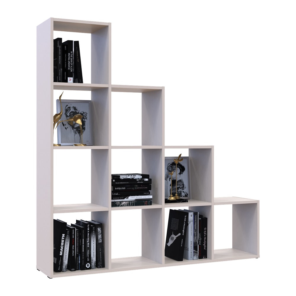 Стеллаж Doros Степь 4х4 Кашемир открытый 136.2х28.8х140.7 DRS-011771 (41516168)