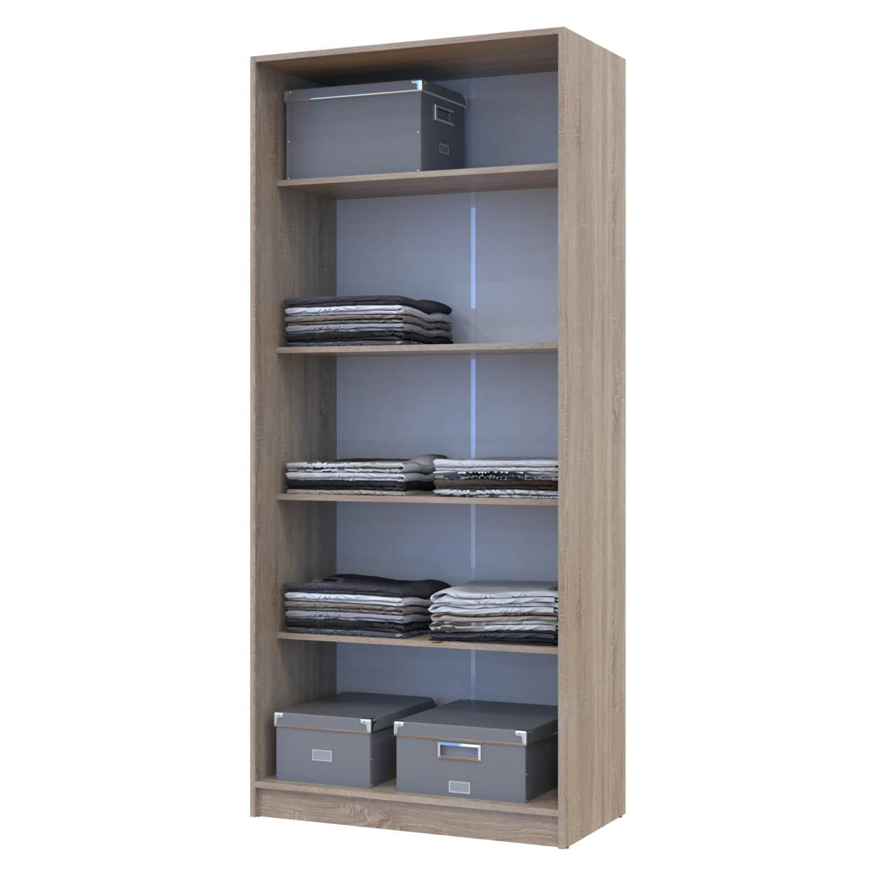 Полка для одежды Doros Promo Дуб Сонома 3шт. 86.7х35х1.6 (DRS-011563)