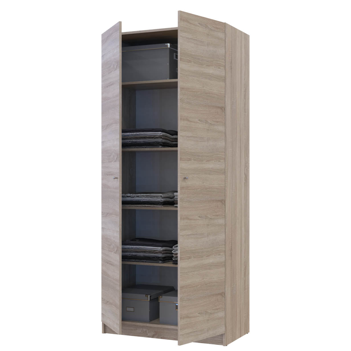 Полка для одежды Doros Promo Дуб Сонома 3шт. 86.7х35х1.6 (DRS-011563)