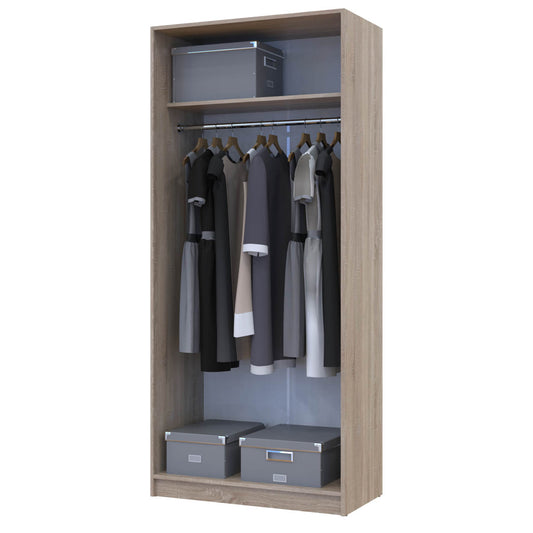 Полка для одежды Doros Promo Дуб Сонома 3шт. 86.7х35х1.6 (DRS-011563)