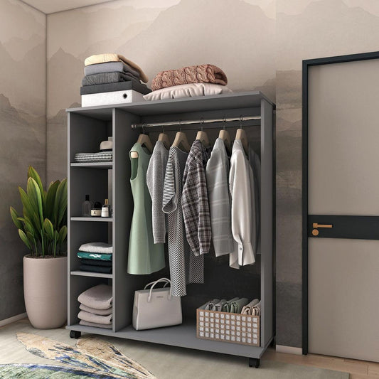 Гардеробная стойка Doros Д1 100х41,6х129,4 см Графит (DRS-011416)