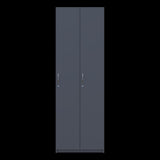 Раздевалка Doros 2-х секционная Графит 2 ДСП 60х52х180 DRS-011613 (40512886)