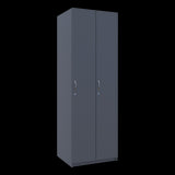 Раздевалка Doros 2-х секционная Графит 2 ДСП 60х52х180 DRS-011613 (40512886)