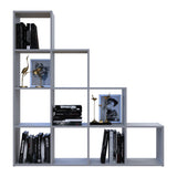 Стеллаж Doros Степь 4х4 Серый открытый 136.2х28.8х140.7 DRS-011772 (41516179)