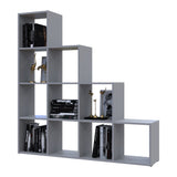 Стеллаж Doros Степь 4х4 Серый открытый 136.2х28.8х140.7 DRS-011772 (41516179)