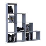 Стеллаж Doros Степь 4х4 Серый открытый 136.2х28.8х140.7 DRS-011772 (41516179)