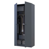 Полка для одежды Doros Promo Графит 3шт. 86.7х35х1.6 (DRS-011564)