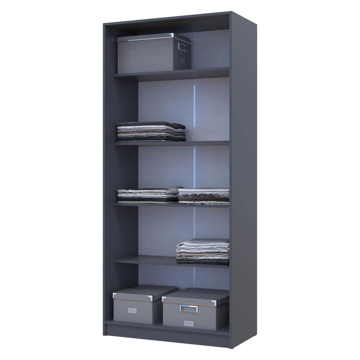 Полка для одежды Doros Promo Графит 3шт. 86.7х35х1.6 (DRS-011564)