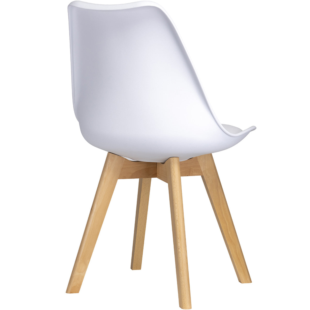 Комплект стульев в кухню Doros Бин (2 шт.) 49х43х84 см Белый (DRS-011397)