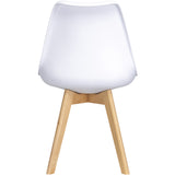 Комплект стульев в кухню Doros Бин (2 шт.) 49х43х84 см Белый (DRS-011397)