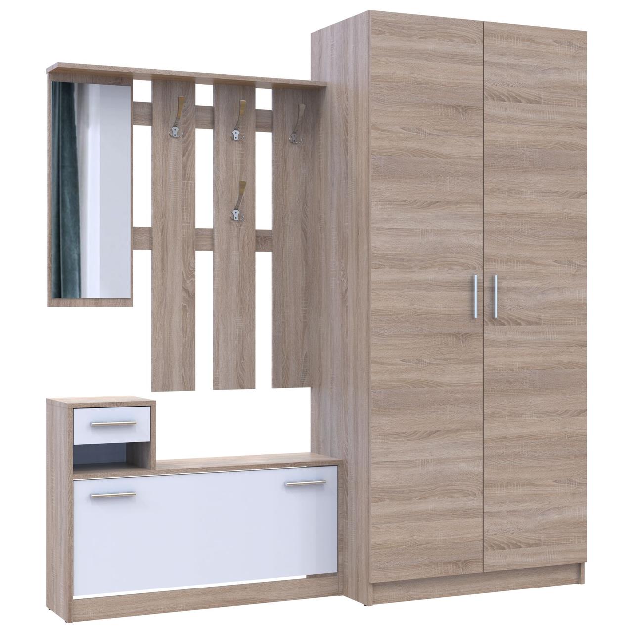 Прихожая Doros Alice и шкаф Promo Дуб сонома (DRS-011387)