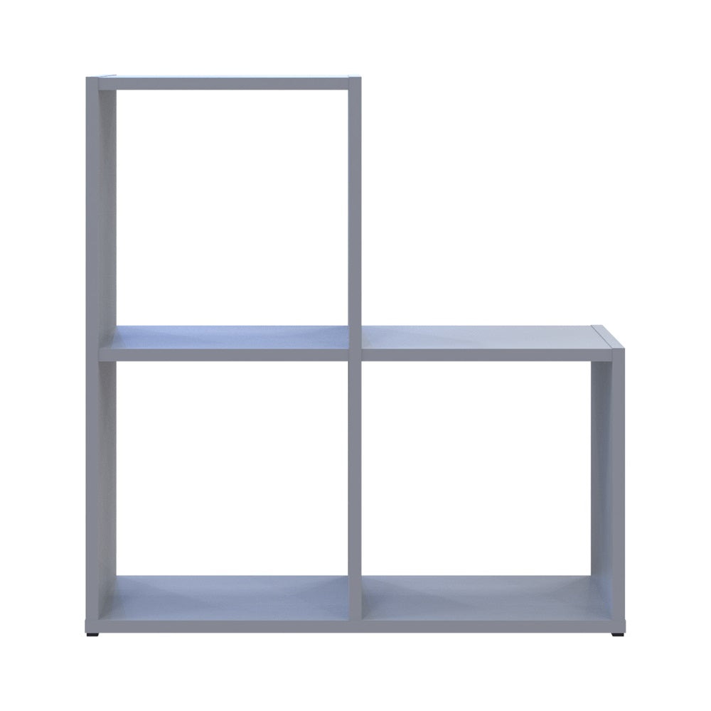 Стеллаж Doros Степь 2х2 Серый открытый 69х28.8х71.4 DRS-011773 (41516177)