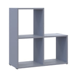 Стеллаж Doros Степь 2х2 Серый открытый 69х28.8х71.4 DRS-011773 (41516177)