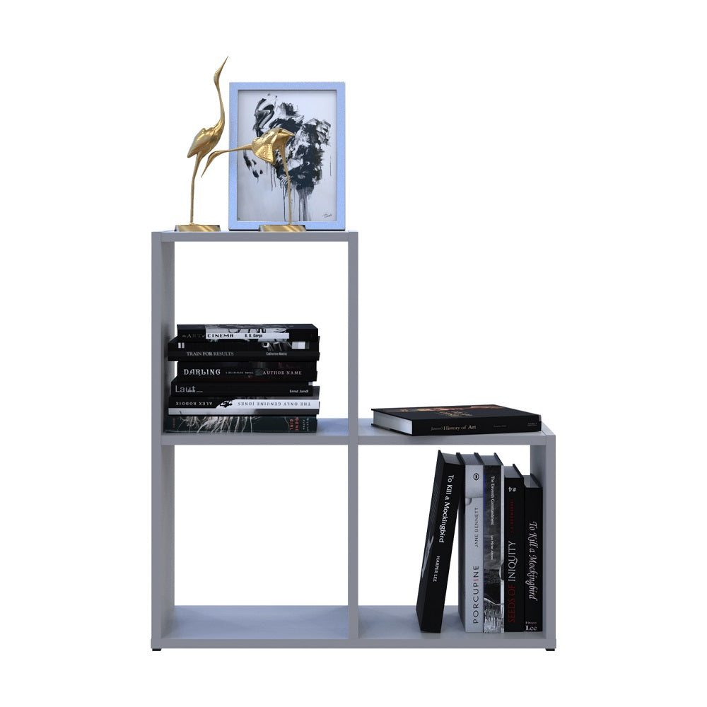 Стеллаж Doros Степь 2х2 Серый открытый 69х28.8х71.4 DRS-011773 (41516177)