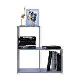 Стеллаж Doros Степь 2х2 Серый открытый 69х28.8х71.4 DRS-011773 (41516177)