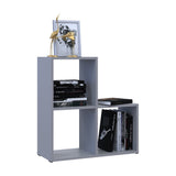 Стеллаж Doros Степь 2х2 Серый открытый 69х28.8х71.4 DRS-011773 (41516177)