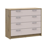 Комод Doros Ронди Дуб Артизан/Кашемир 4 ящика 100х40х82 DRS-011782 (41516187)