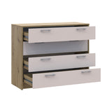 Комод Doros Ронди Дуб Артизан/Кашемир 4 ящика 100х40х82 DRS-011782 (41516187)