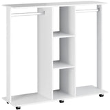 Гардеробная стойка Doros Д3 130х40,6х121 см Білий (DRS-011418)