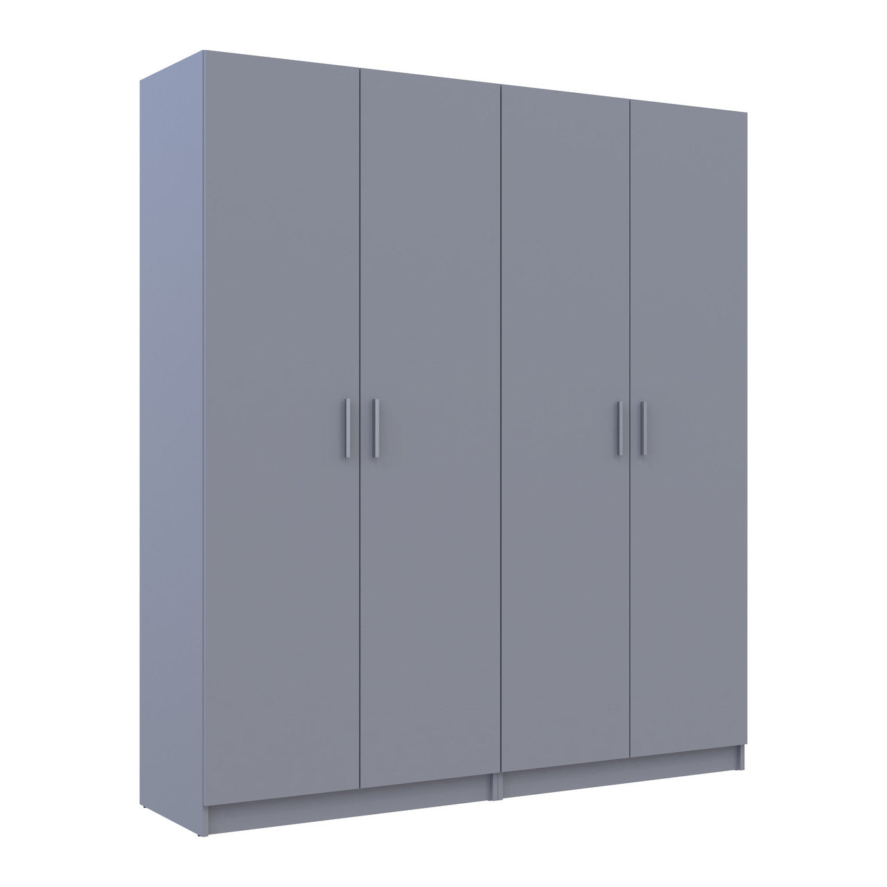 Шкаф для одежды Doros Промо Серый 2+2 ДСП 180х48х204 DRS-011630 (80737766)