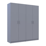 Шкаф для одежды Doros Промо Серый 2+2 ДСП 180х48х204 DRS-011630 (80737766)