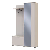 Прихожая Doros Дора Кашемир 1 ДСП/1 Зеркало 113.5х40х192 DRS-011780 (44900364)