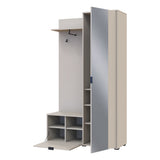 Прихожая Doros Дора Кашемир 1 ДСП/1 Зеркало 113.5х40х192 DRS-011780 (44900364)