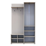 Прихожая Doros Дора Кашемир 1 ДСП/1 Зеркало 113.5х40х192 DRS-011780 (44900364)