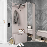 Прихожая Doros Дора Кашемир 1 ДСП/1 Зеркало 113.5х40х192 DRS-011780 (44900364)