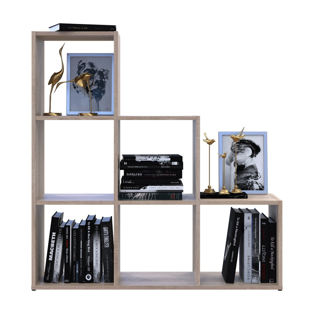 Стеллаж Doros Степь 3х3 Дуб сонома открытый 102.6х28.8х106.1 DRS-011765 (41516160)