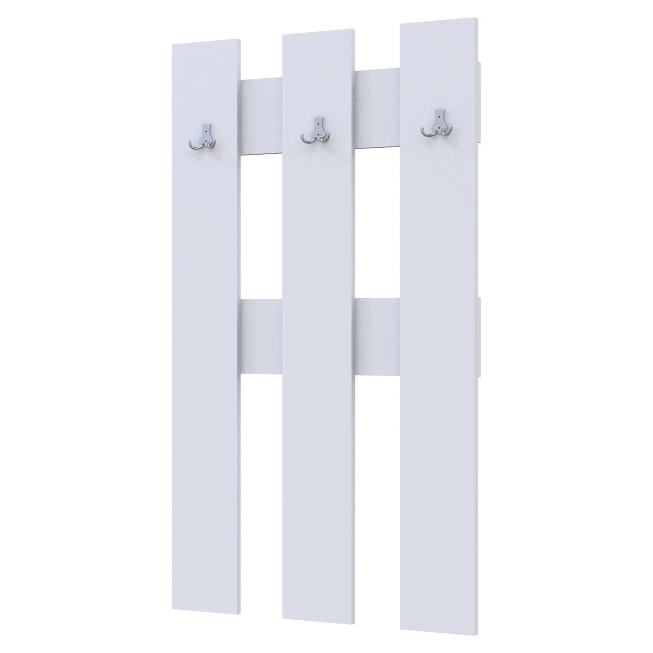 Вешалка для одежды Doros Н1 Белая 65х3,2х115 (DRS-011558)