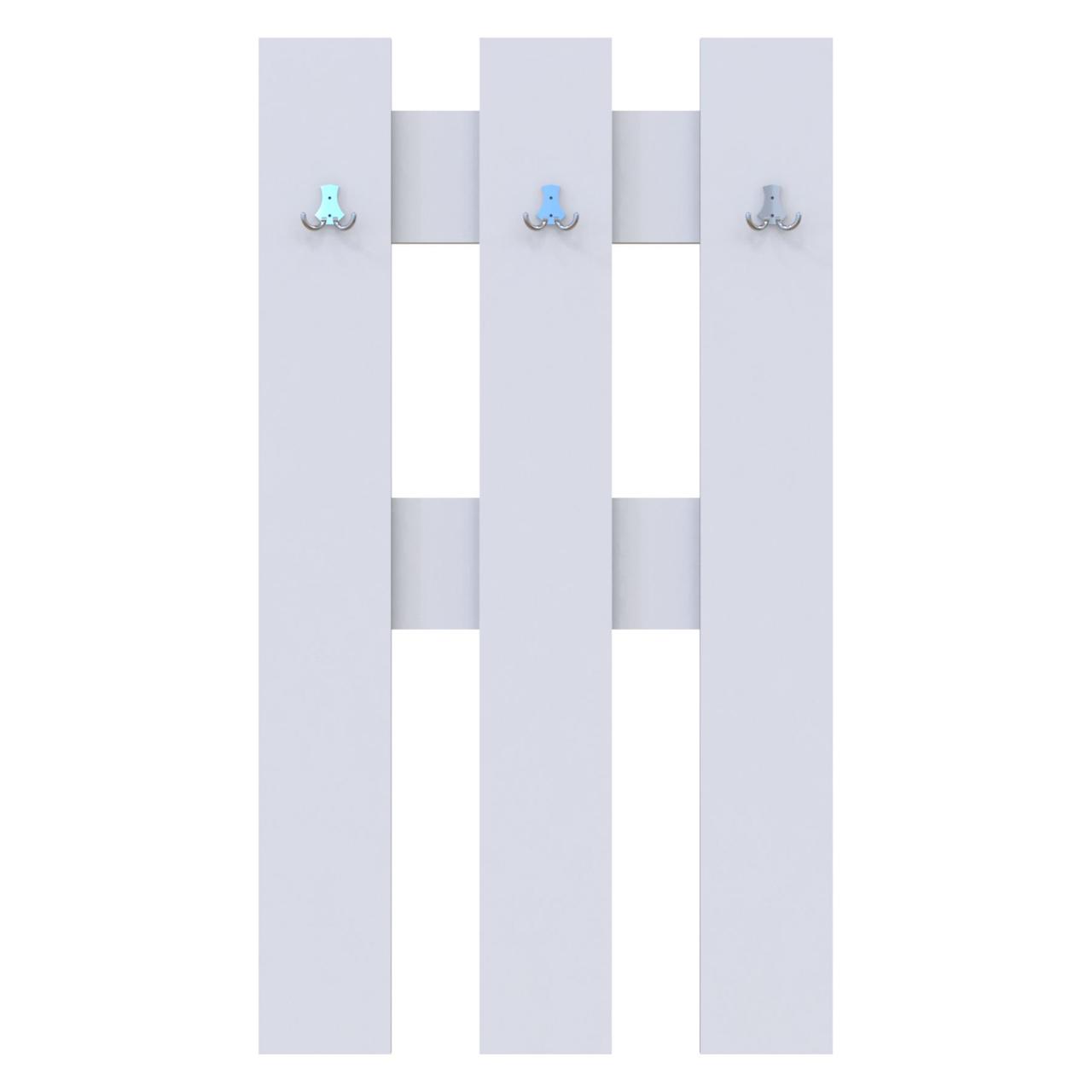 Вешалка для одежды Doros Н1 Белая 65х3,2х115 (DRS-011558)