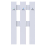 Вешалка для одежды Doros Н1 Белая 65х3,2х115 (DRS-011558)