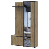 Прихожая с зеркалом Doros Дора 113,5х40х192 см Дуб артизан (DRS-011340)