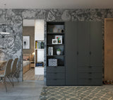 Пенал для одежды Doros Гелар Графит 3Ш 60х49.5х203.4 DRS-011757 (41516132)