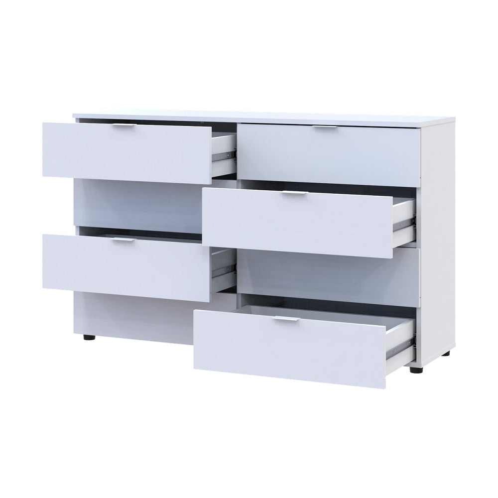 Комод Doros Рон 8 Белый 8 Ящиков 130х38х81 DRS-011774 (41516172)