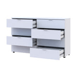 Комод Doros Рон 8 Белый 8 Ящиков 130х38х81 DRS-011774 (41516172)