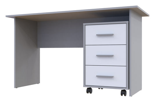 Офисный стол Doros Т3 120х60х78 см Серый/Белый (DRS-011321)