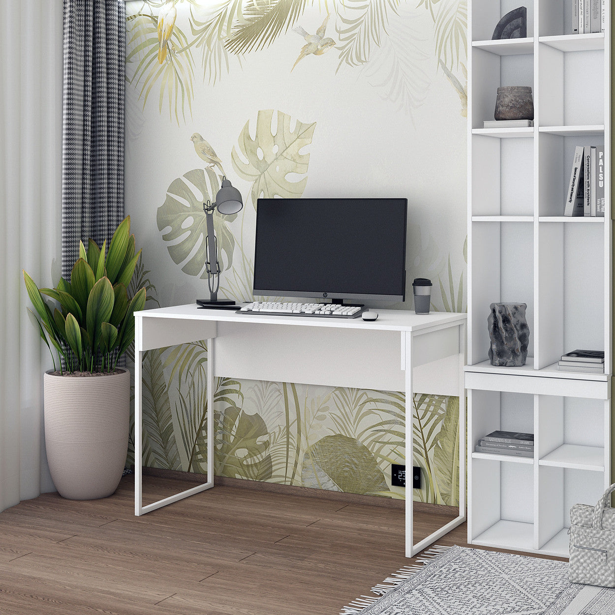 Стол письменный Doros Барт Лайт 120х55х78,1 см Белый (DRS-011431)